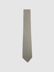 Textured Silk Blend Tie Light Sage | Men