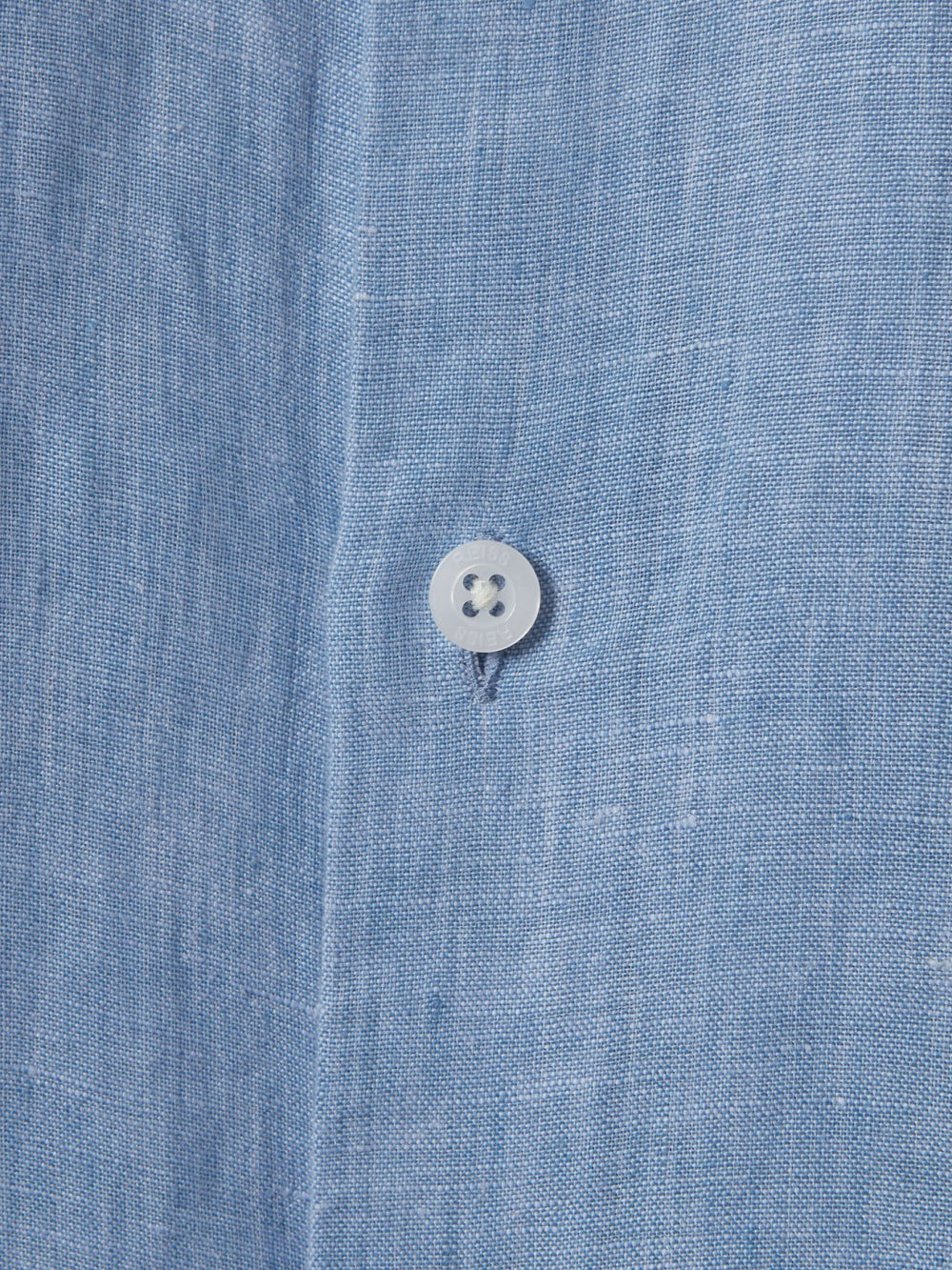 3-9 yrs Linen Cutaway Collar Shirt Sky Blue | Children & Baby
