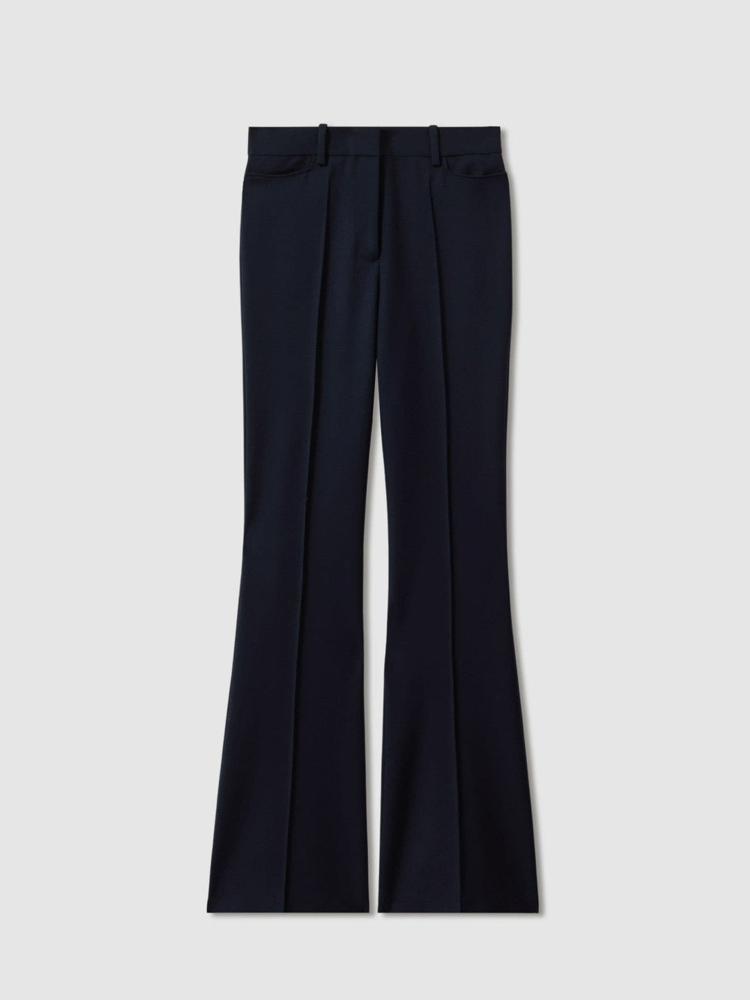 Flared Suit Trousers Navy | Women