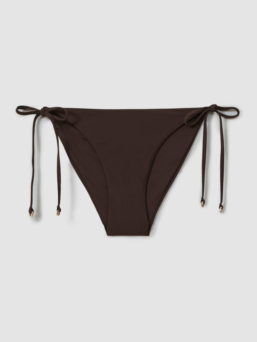 Side Tie Bikini Bottoms Chocolate | Women