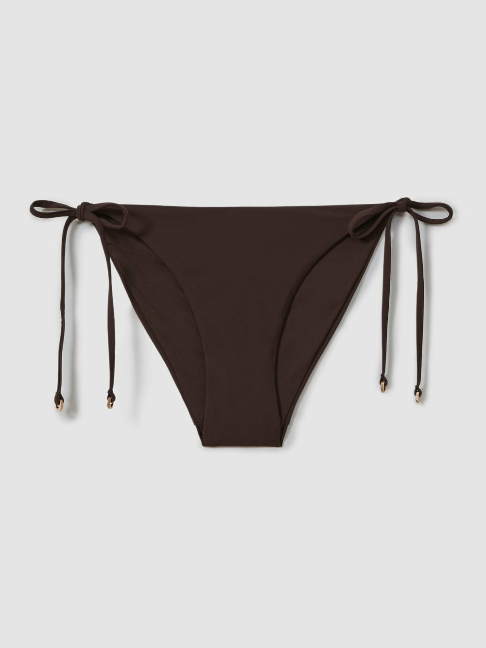 Side Tie Bikini Bottoms Chocolate | Women