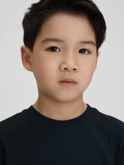 9-13 yrs Crew Neck T-Shirt Navy | Children & Baby