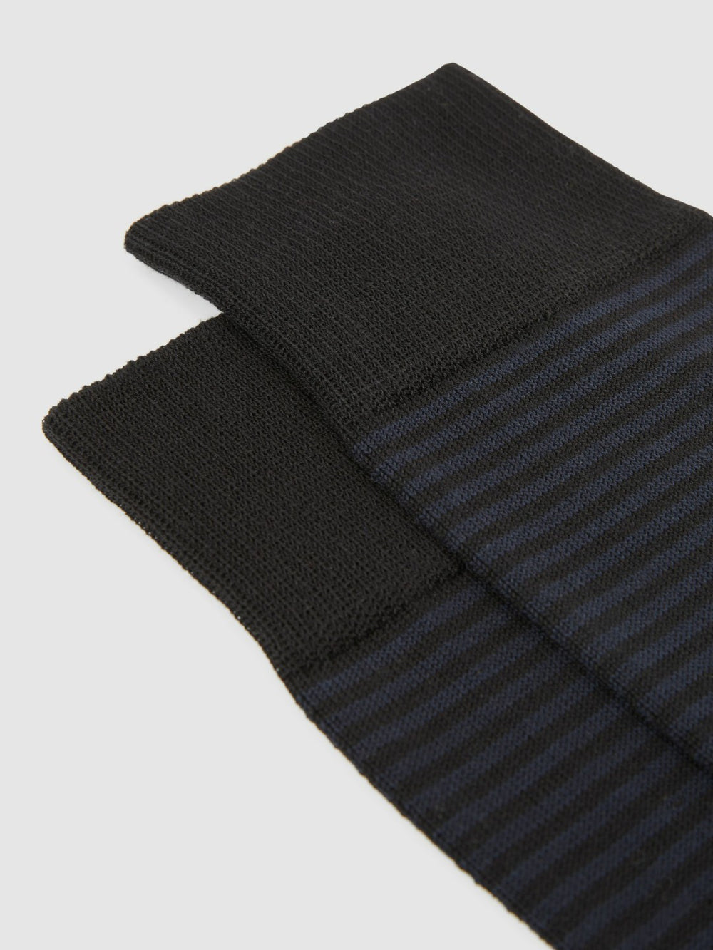 Striped Socks Black/Navy | Men