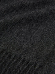 Wool and Cashmere Scarf Charcoal | Men