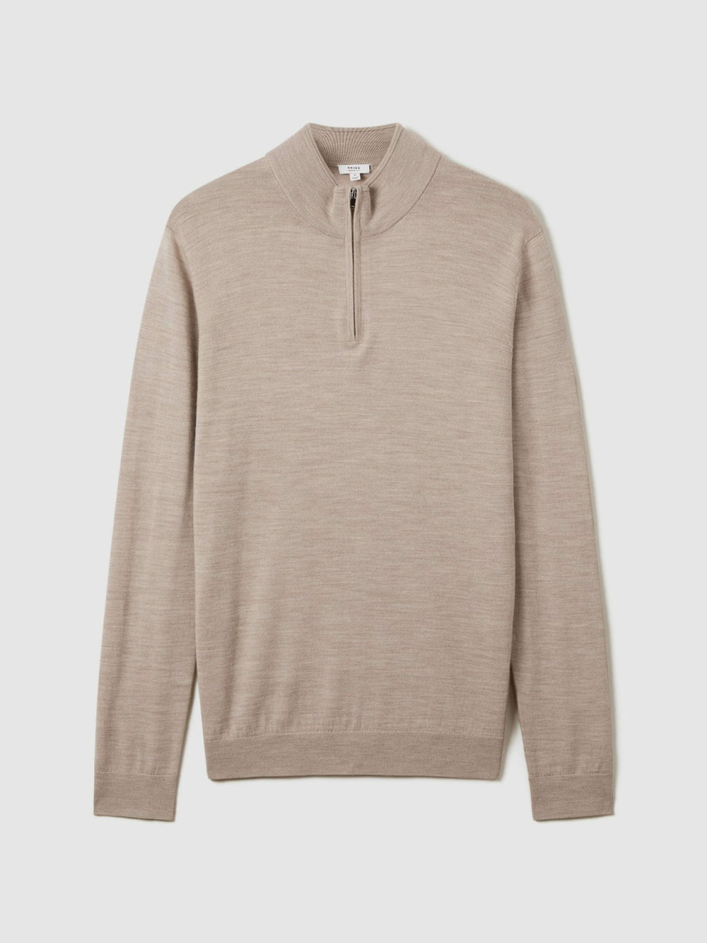 Merino Wool Half-Zip Jumper  | Men