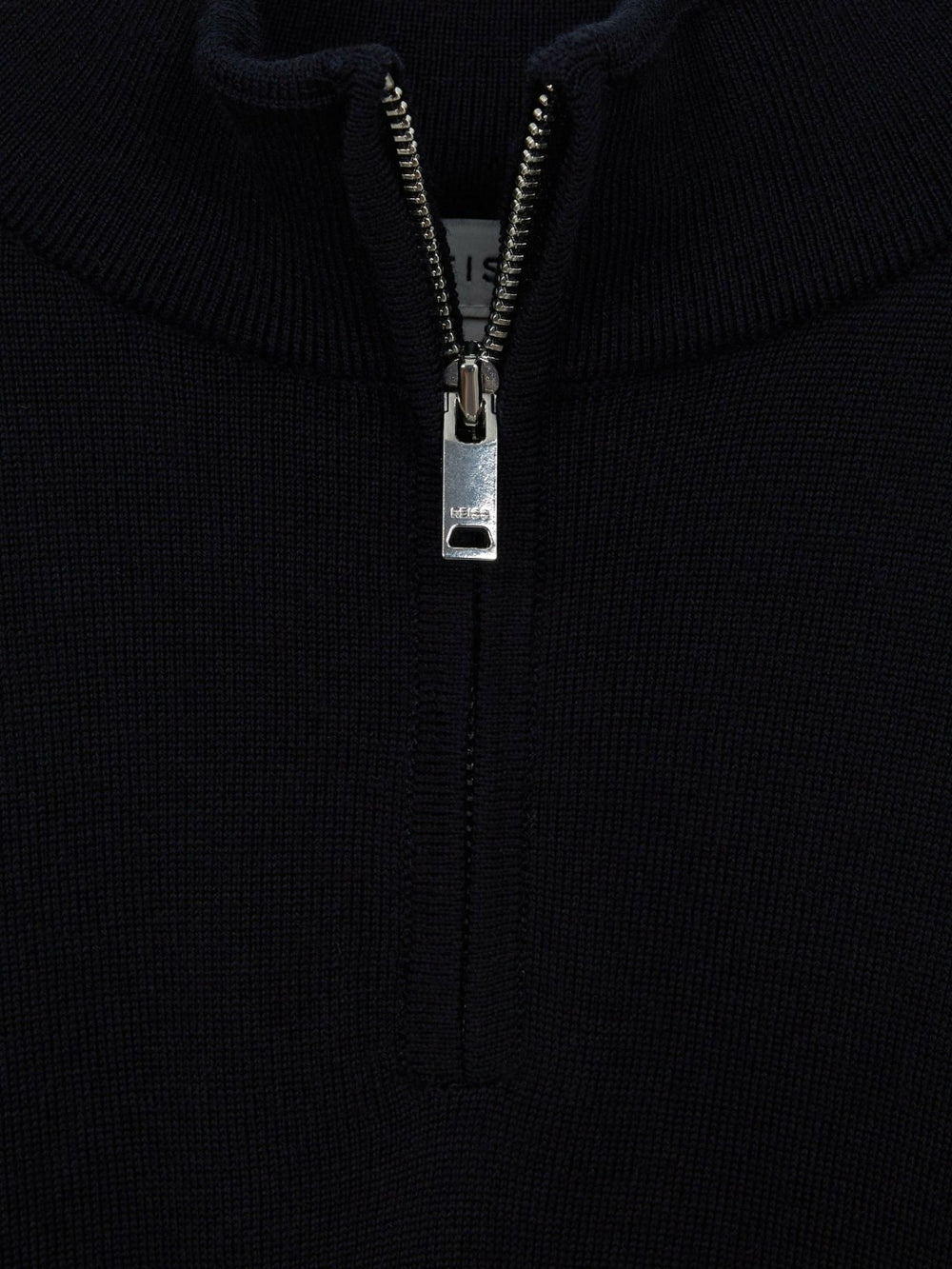 3-9 yrs Merino Wool Zip-Neck Jumper Navy | Children & Baby