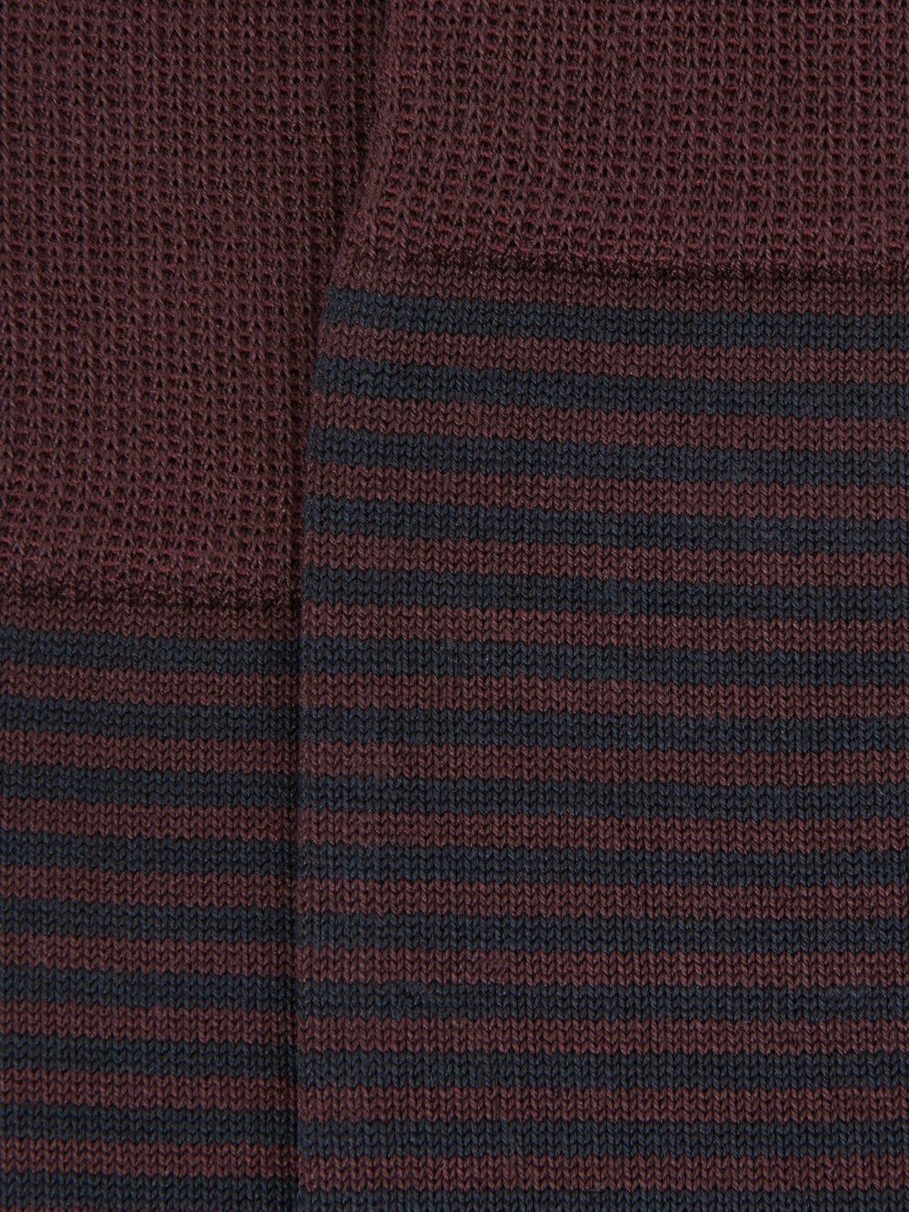 Striped Socks Bordeaux | Men