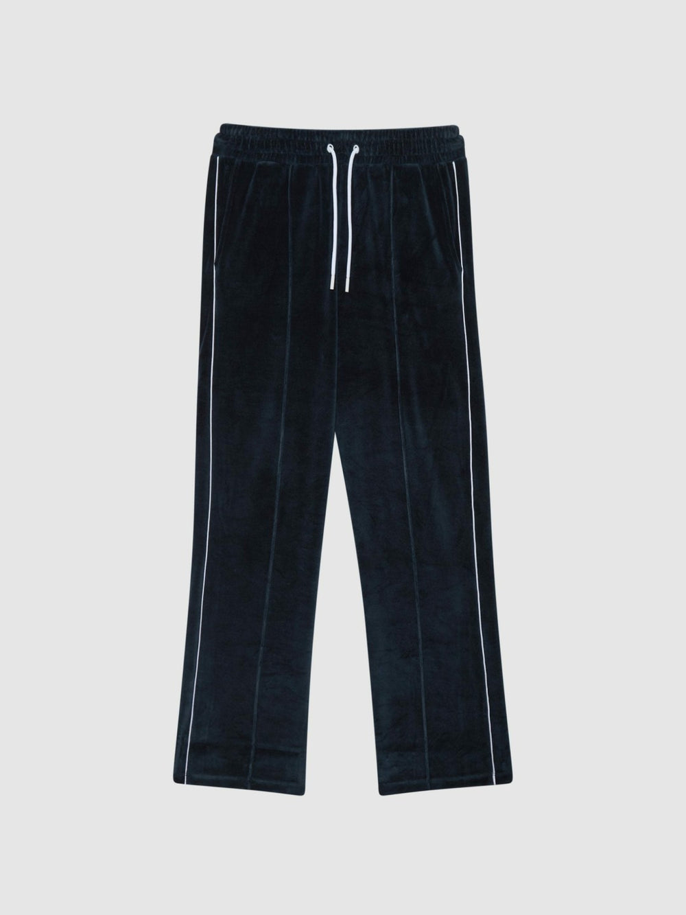 Velour Jogger With Piping Navy | Men