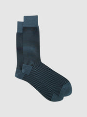 Striped Socks Airforce Blue/ Navy | Men