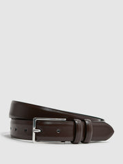 Smooth Leather Belt Chocolate | Men