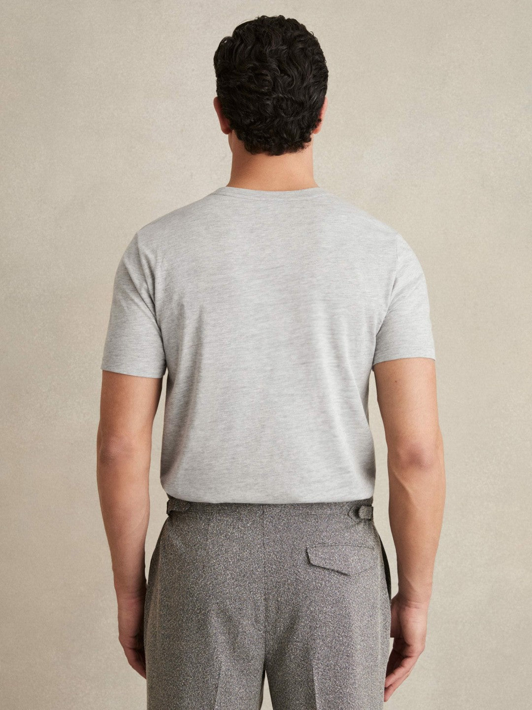 Cotton Crew Neck T-Shirt  | Men