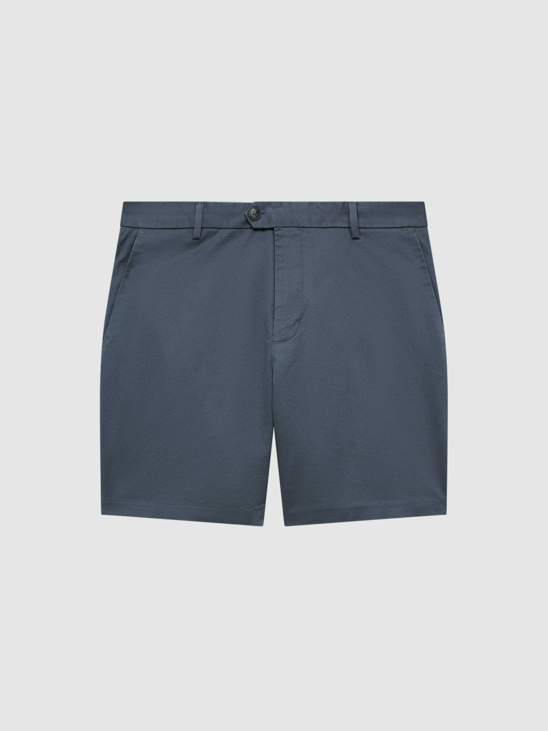 Short Length Casual Chino Shorts Airforce Blue | Men