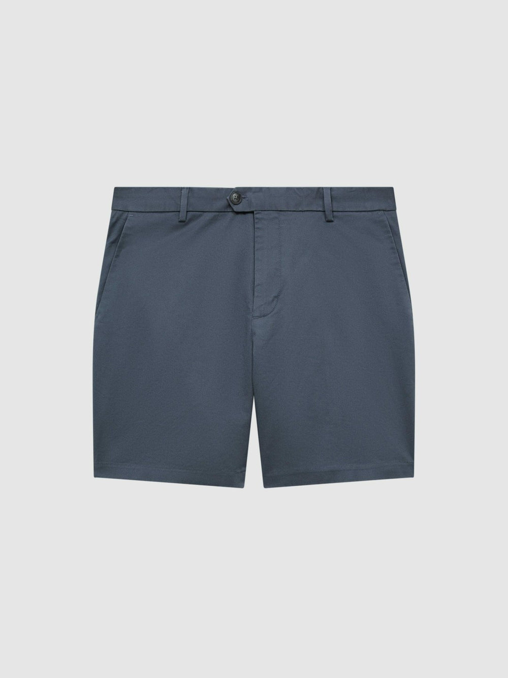 Short Length Casual Chino Shorts Airforce Blue | Men