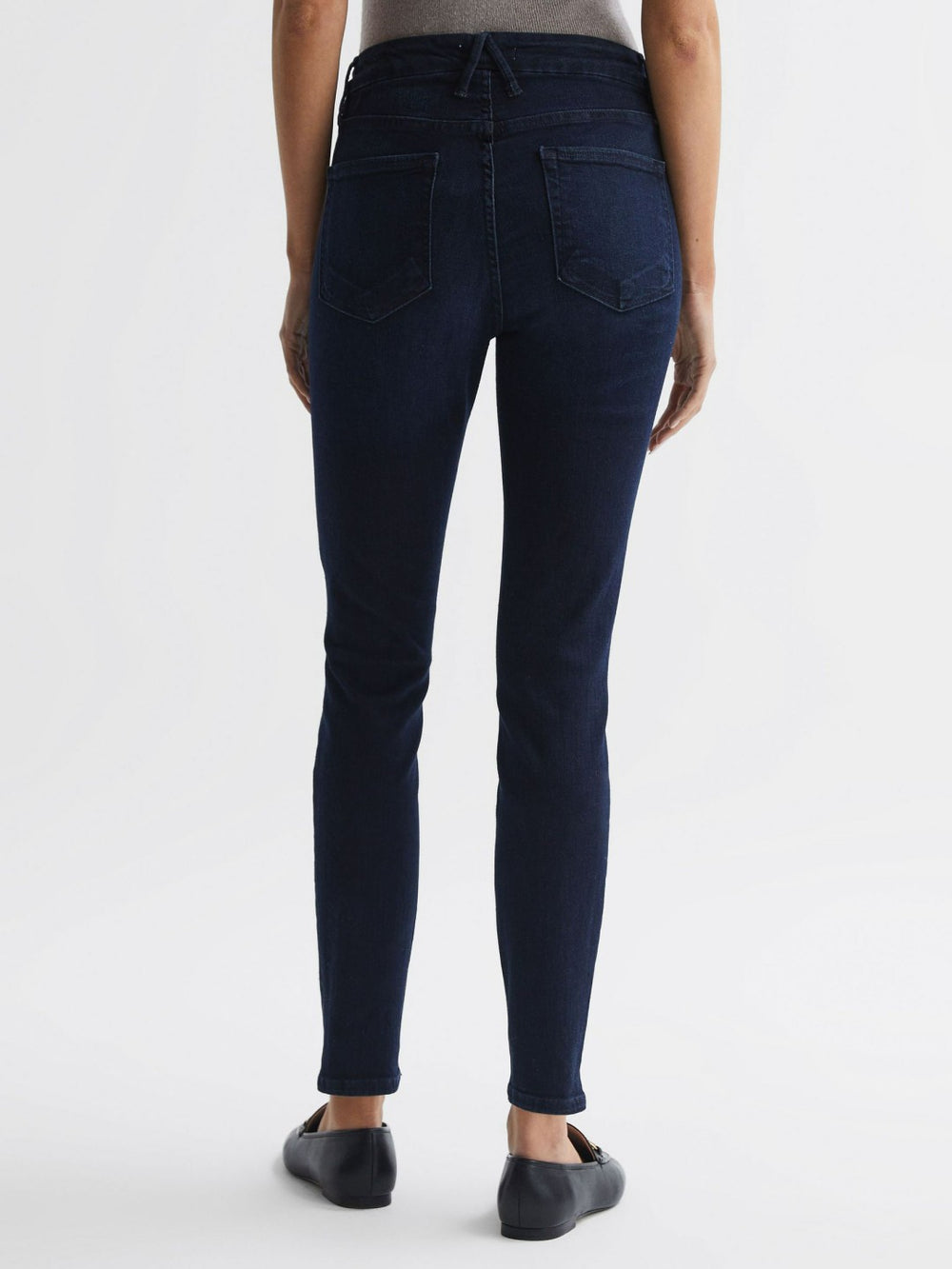 Good American Sculpting Skinny Jeans Mid Blue | Women