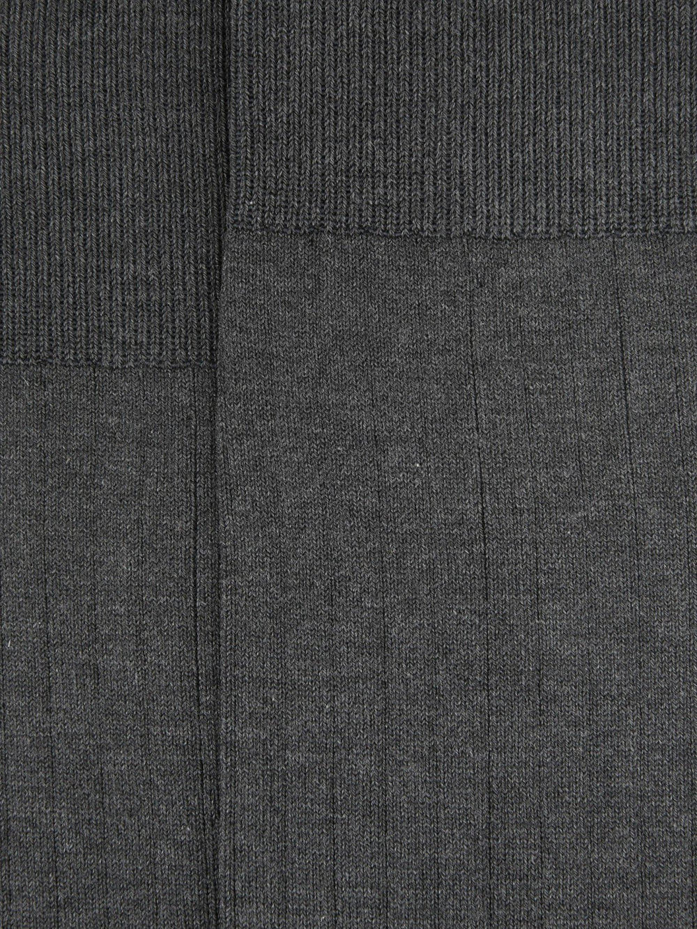 Ribbed Socks Charcoal | Men