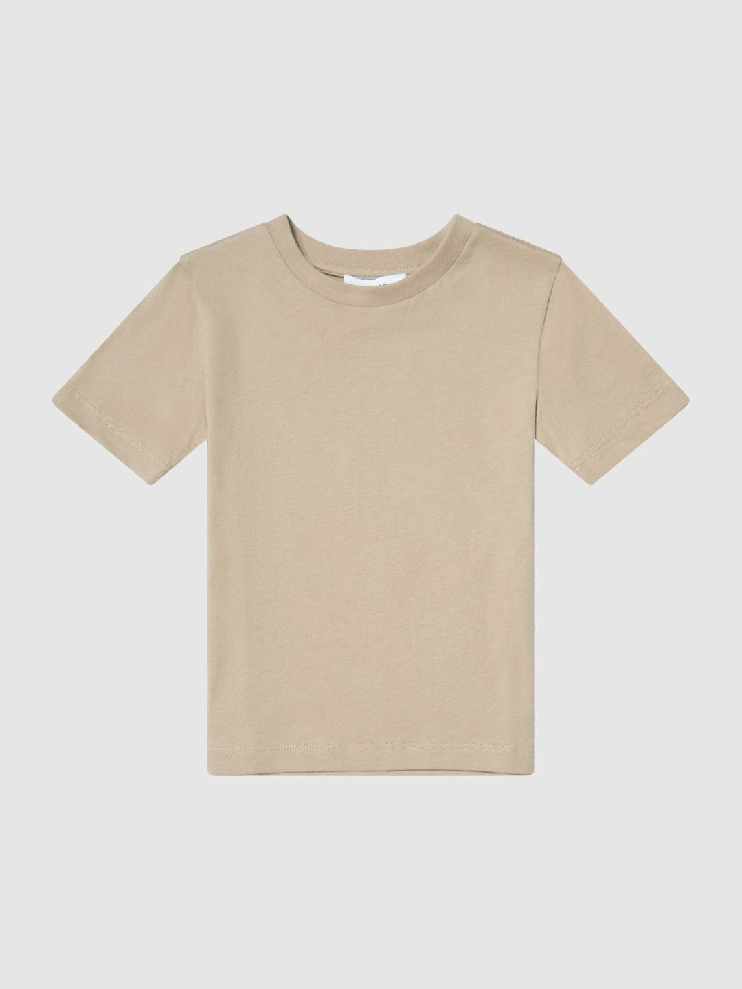 3-9 yrs Crew Neck T-Shirt Stone | Children & Baby