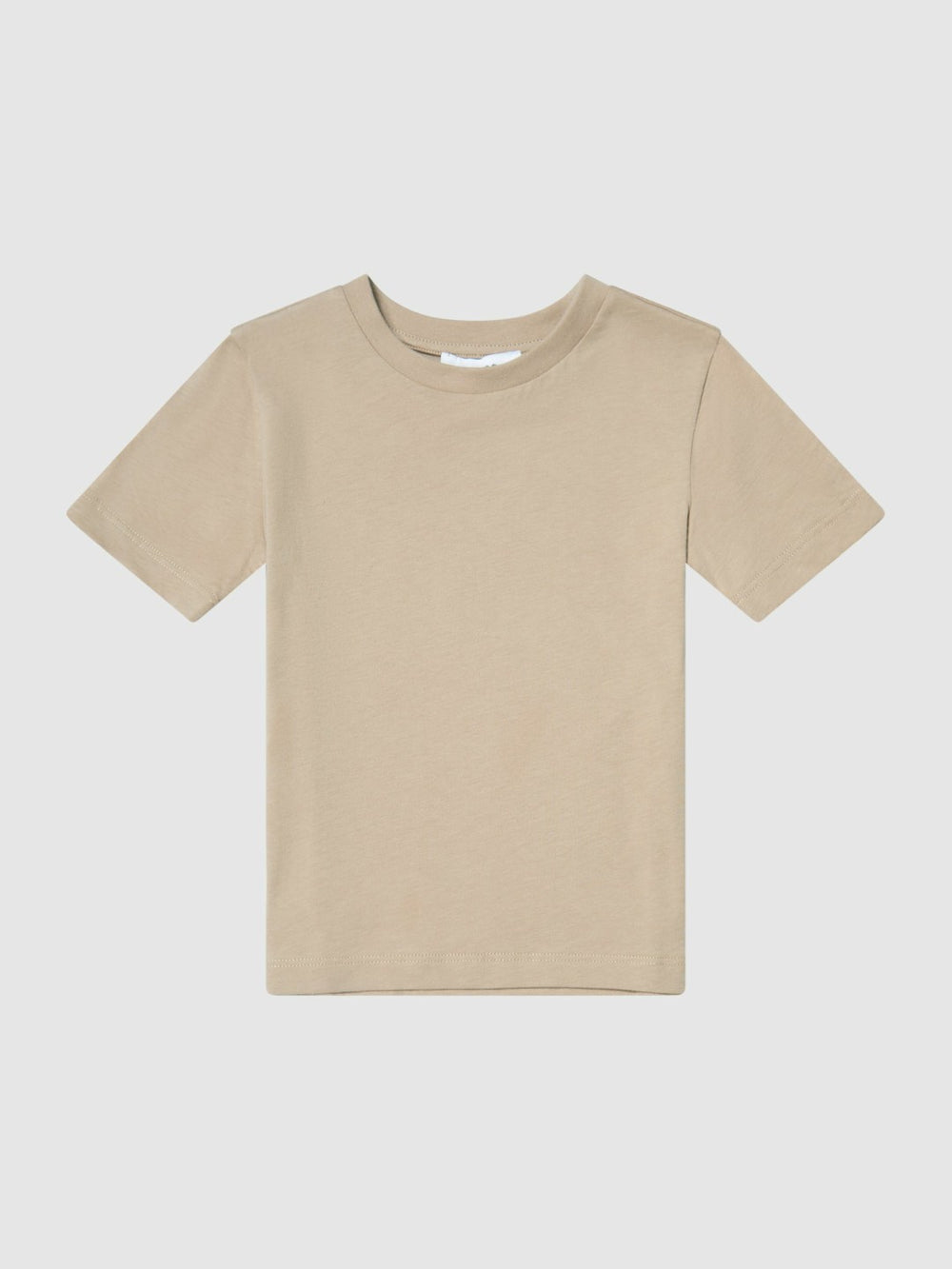 3-9 yrs Crew Neck T-Shirt Stone | Children & Baby