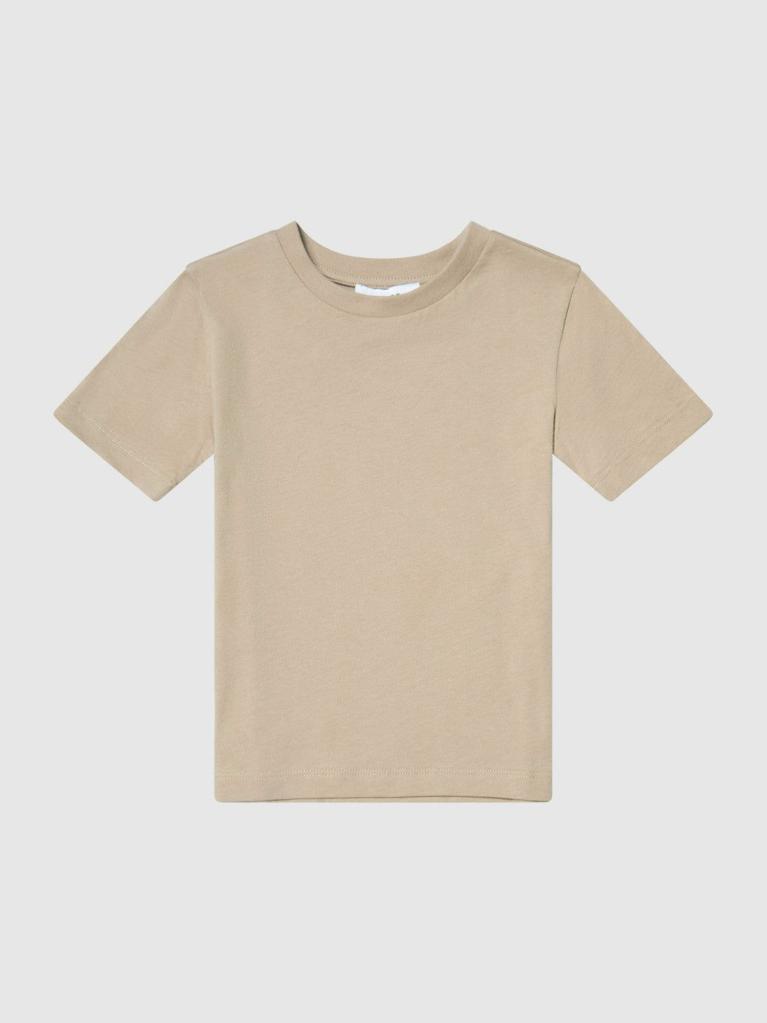 9-13 yrs Crew Neck T-Shirt Stone | Children & Baby