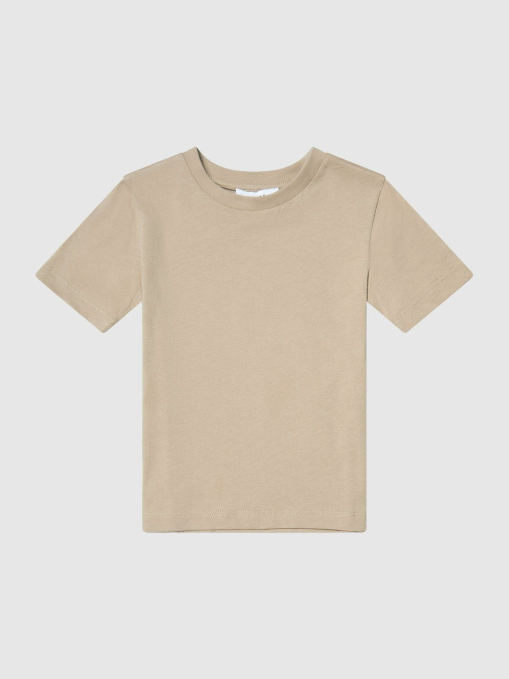 9-13 yrs Crew Neck T-Shirt Stone | Children & Baby