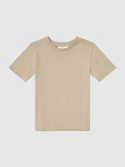 9-13 yrs Crew Neck T-Shirt Stone | Children & Baby
