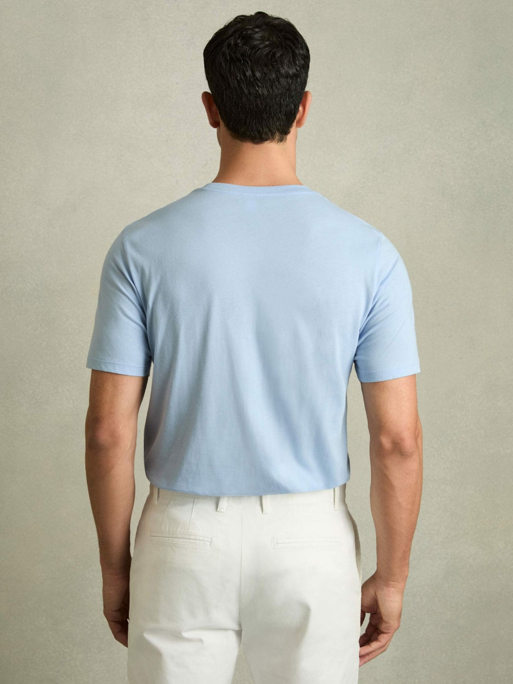 Cotton Crew Neck T-Shirt  | Men