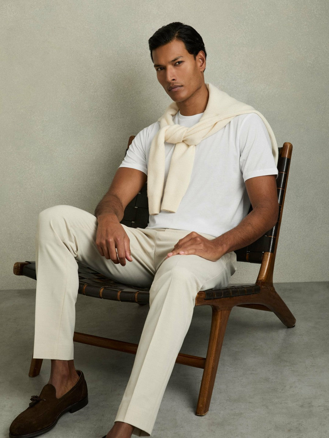 Cotton Crew Neck T-Shirt  | Men