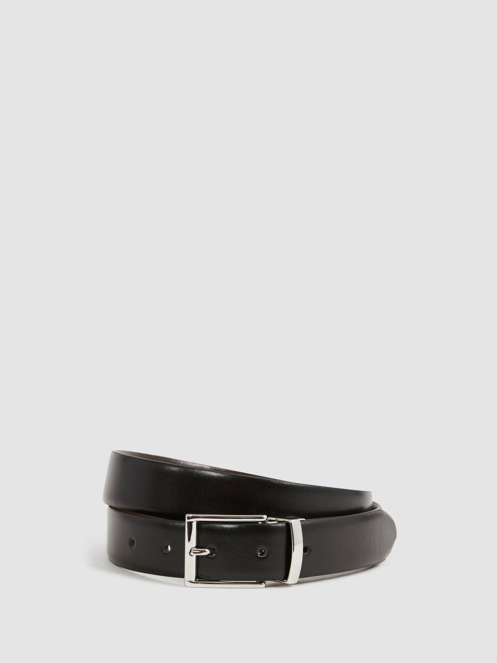 Reversible Leather Belt Black/Dark Brown | Men