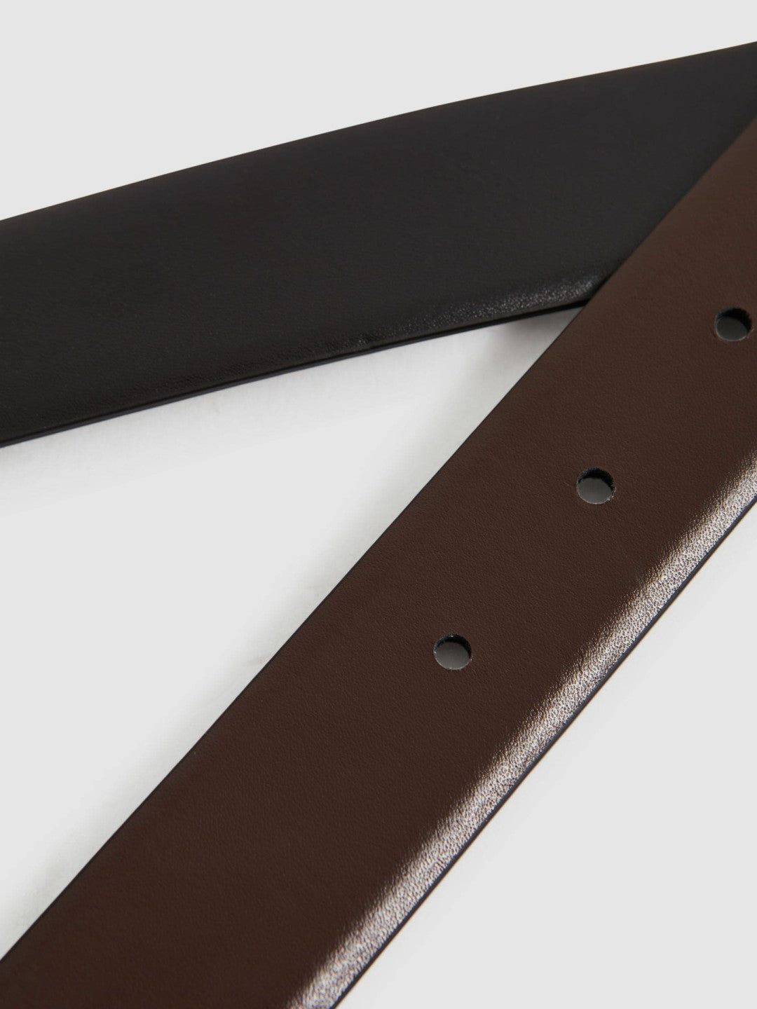 Reversible Leather Belt Black/Dark Brown | Men