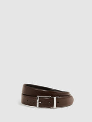 Reversible Leather Belt Black/Dark Brown | Men
