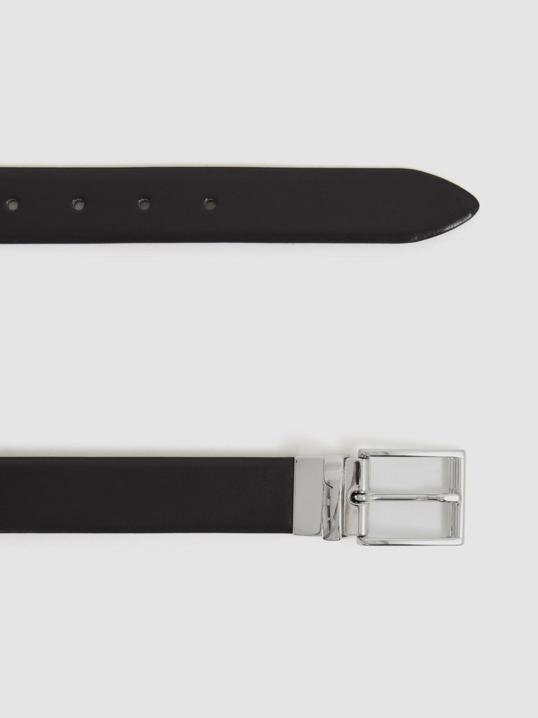 Reversible Leather Belt Black/Dark Brown | Men