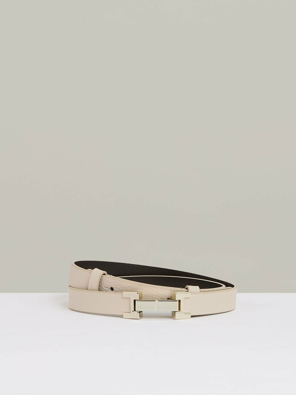 Leather Square Hinge Belt Stone | Women