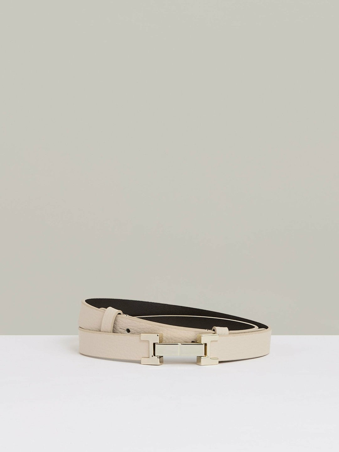 Leather Square Hinge Belt Stone | Women