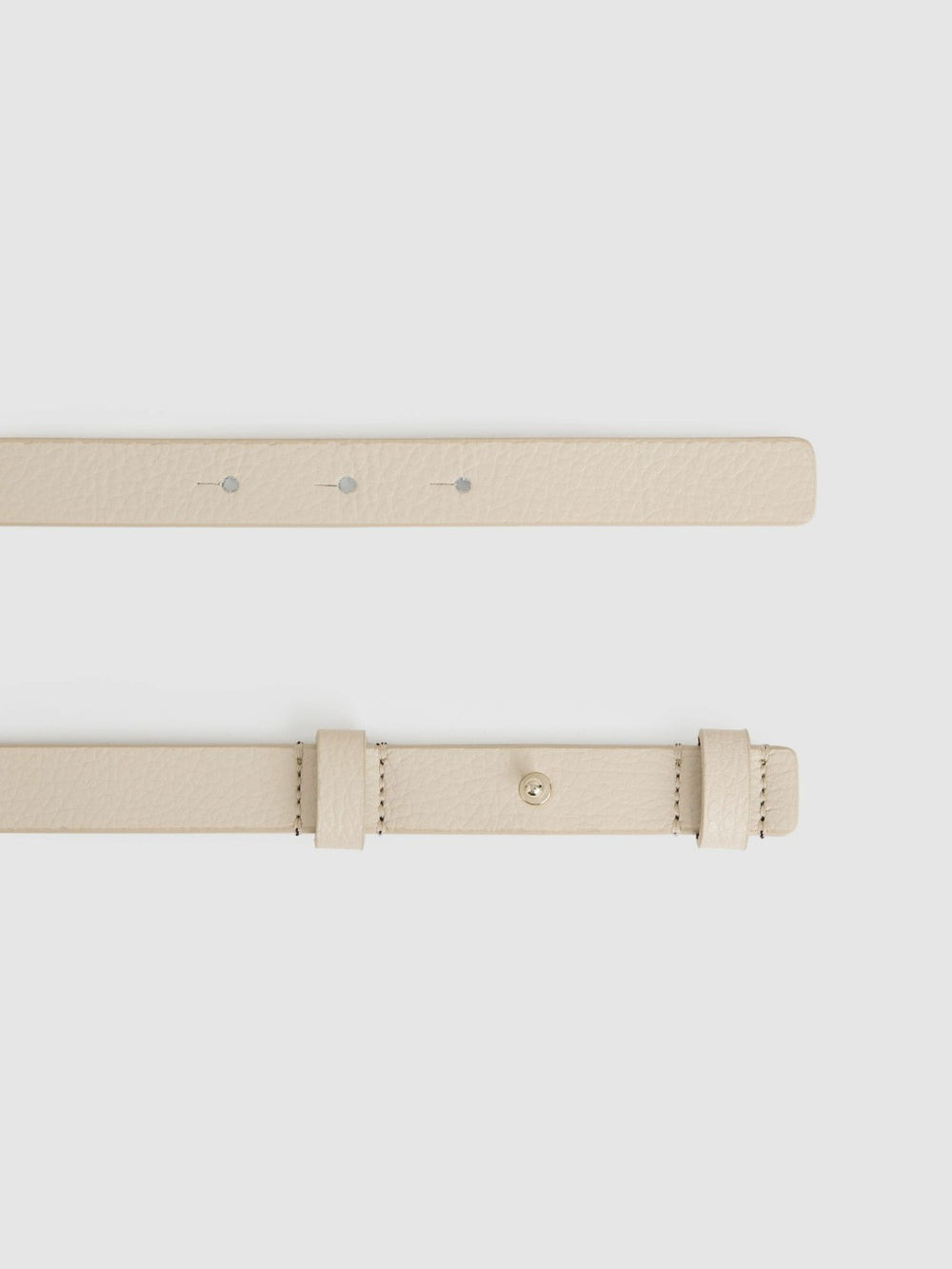 Leather Square Hinge Belt Stone | Women