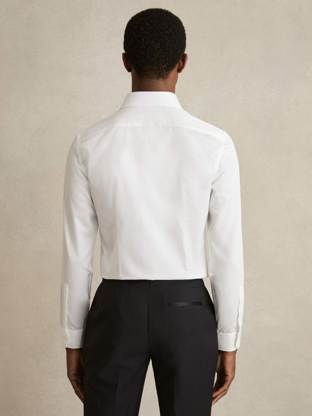 Slim Fit Cotton Marcella Tuxedo Shirt White | Men