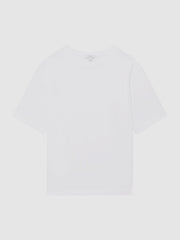 Oversized Garment Dye T-Shirt White | Men