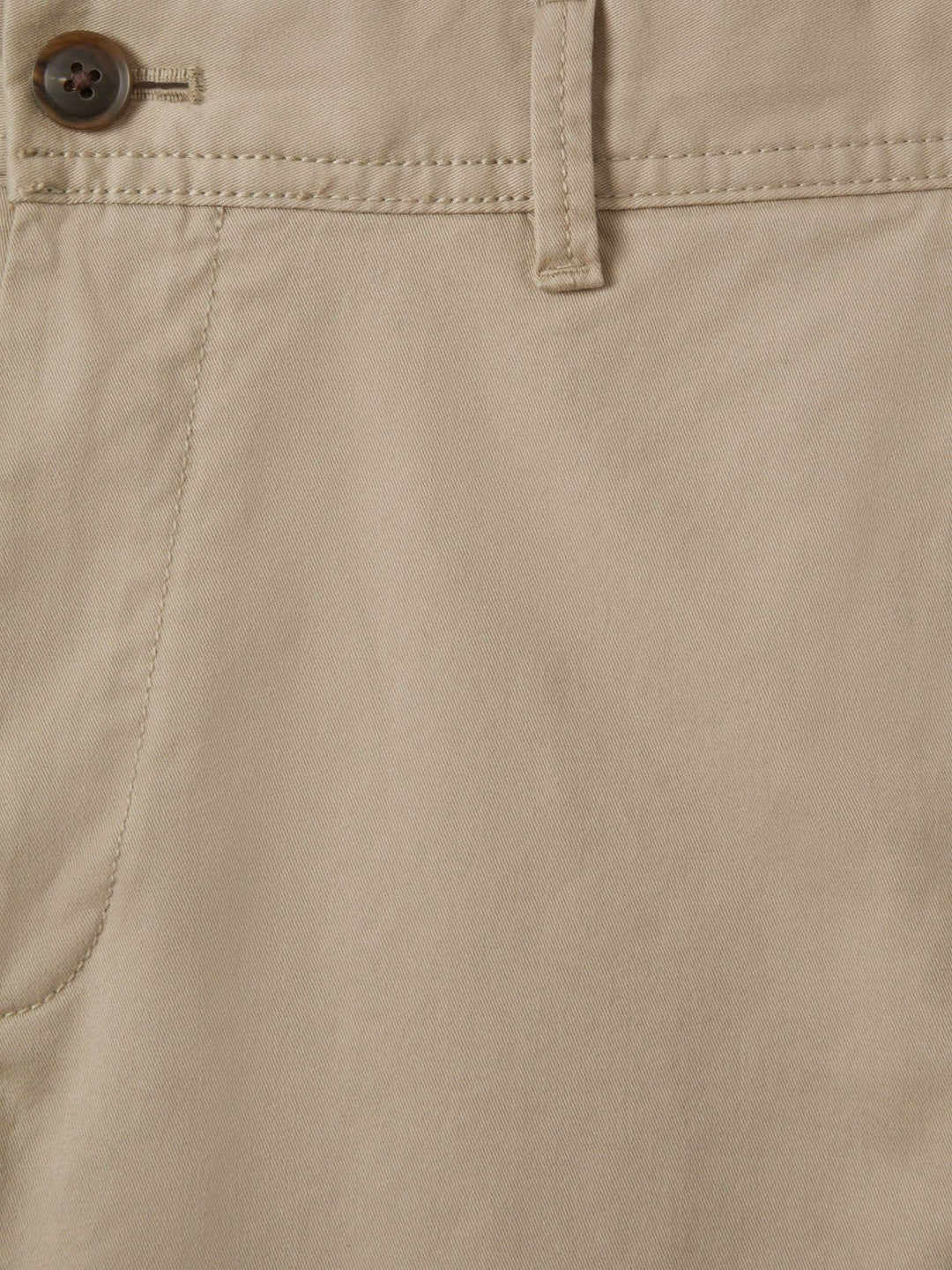 Slim Fit Washed Cotton Blend Chinos Stone | Men