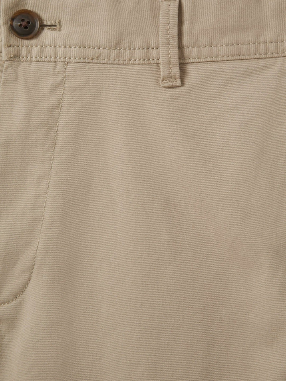 Slim Fit Washed Cotton Blend Chinos Stone | Men