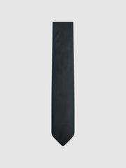 Textured Silk Blend Tie Navy | Men