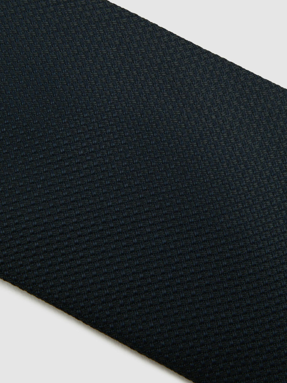 Textured Silk Blend Tie Navy | Men