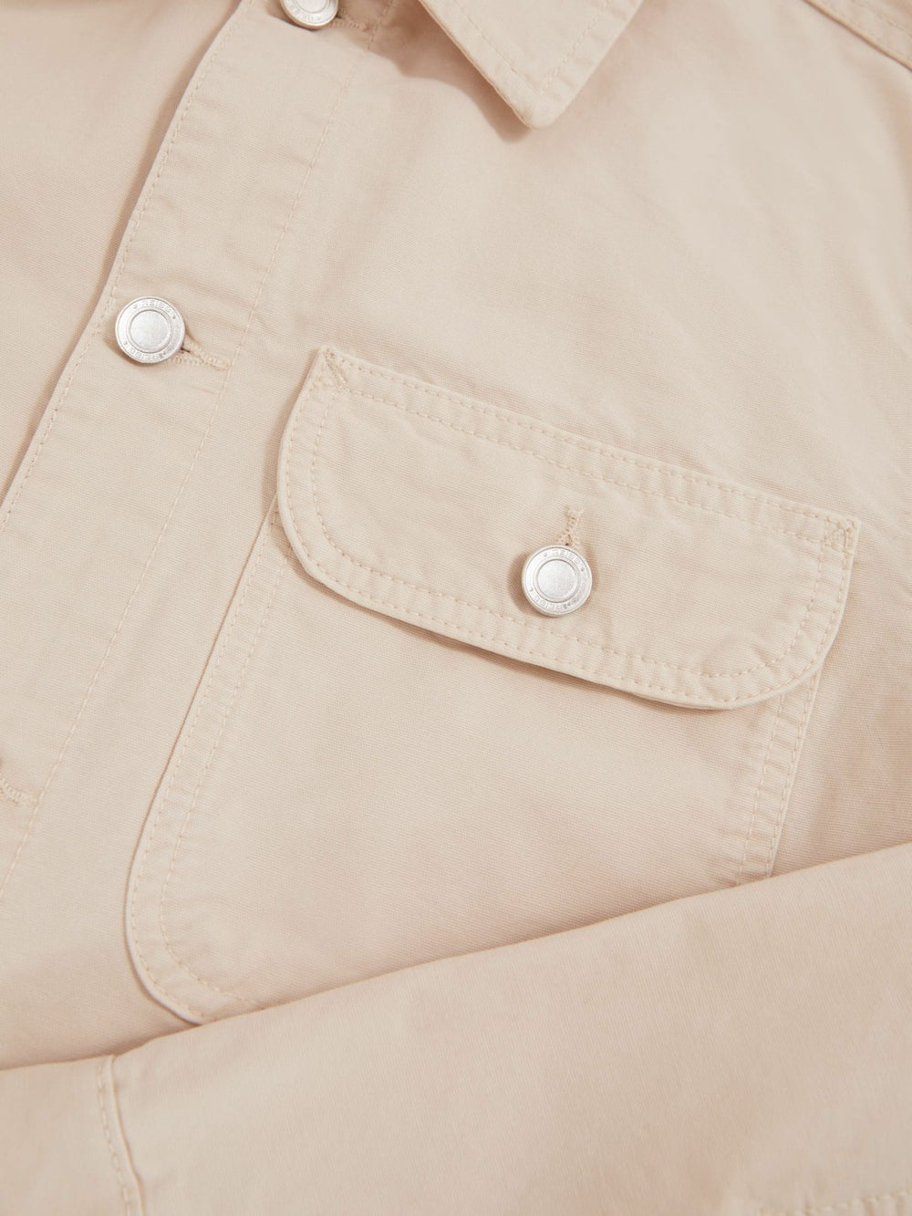 Cotton Worker Jacket Stone | Men