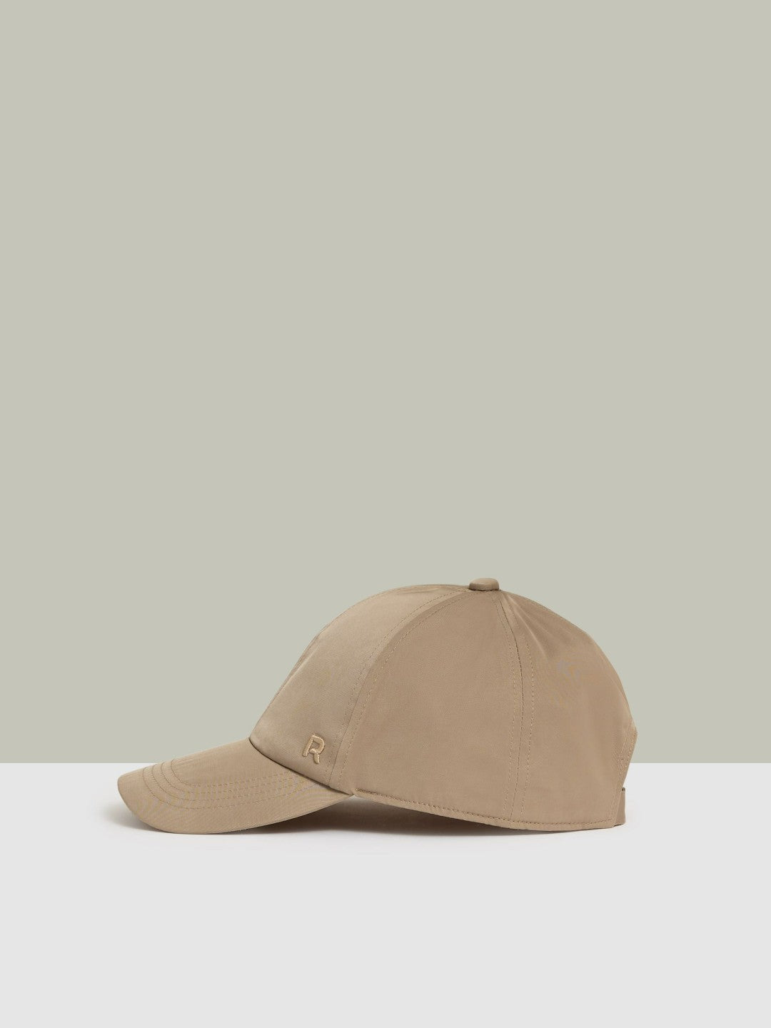 Logo-Embroidered Baseball Cap Taupe | Women