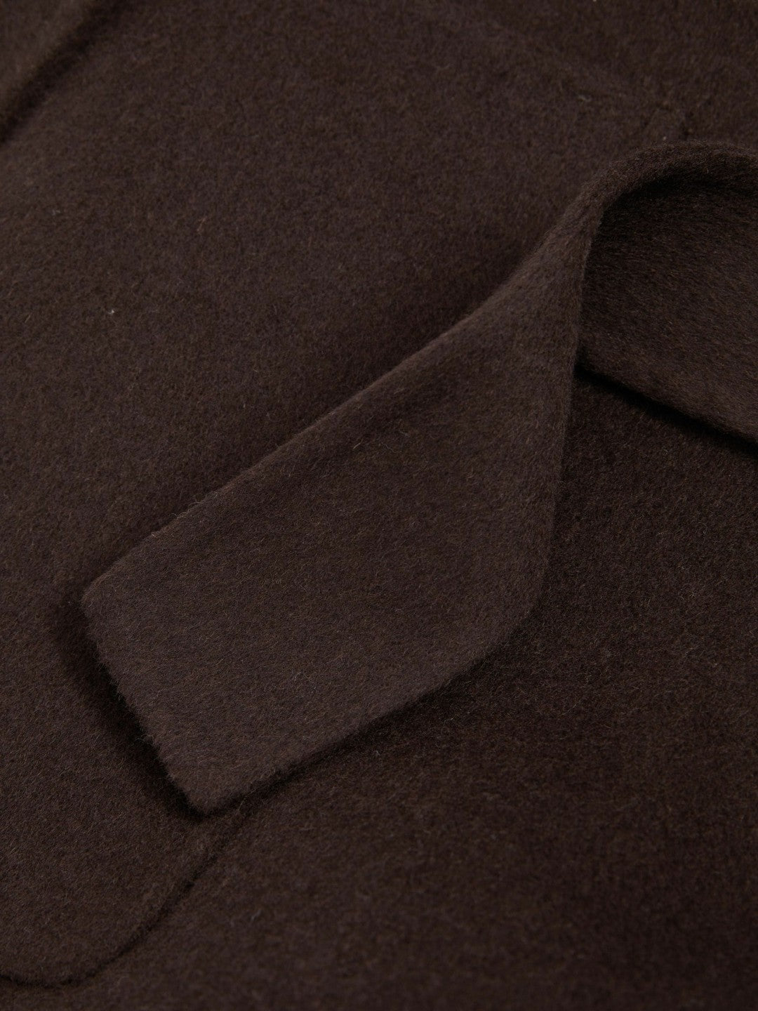 Petite Wool Blend Double Breasted Blindseam Coat Chocolate | Women