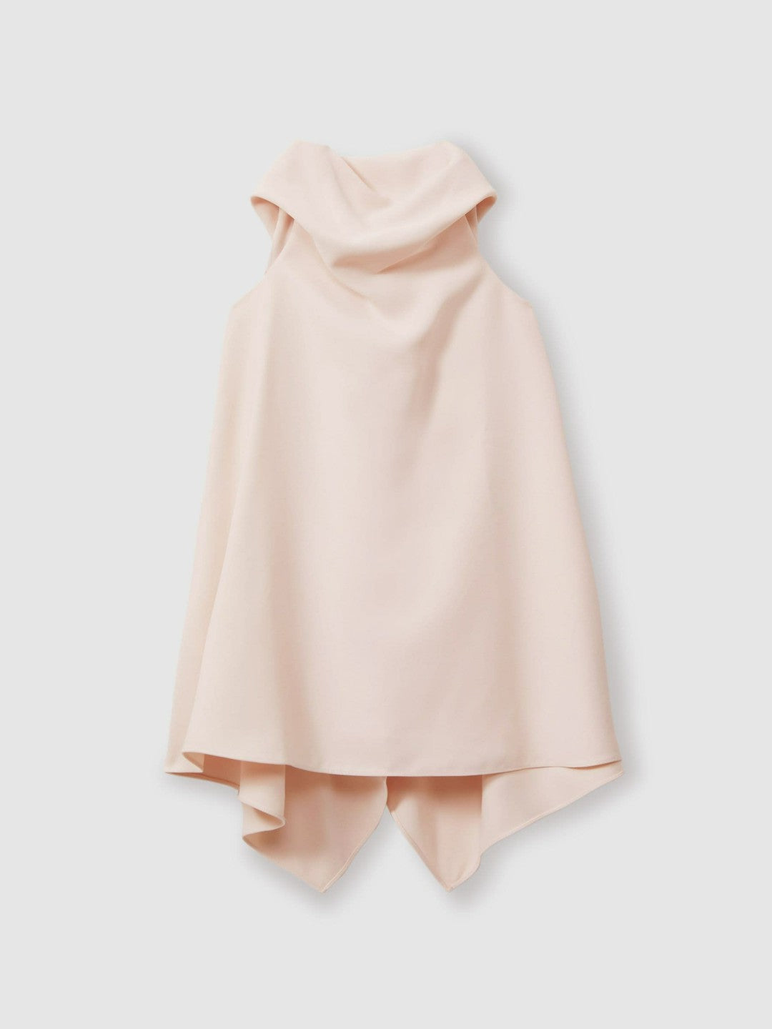 3-9 yrs High-Neck Drape Back Dress Pink | Children & Baby