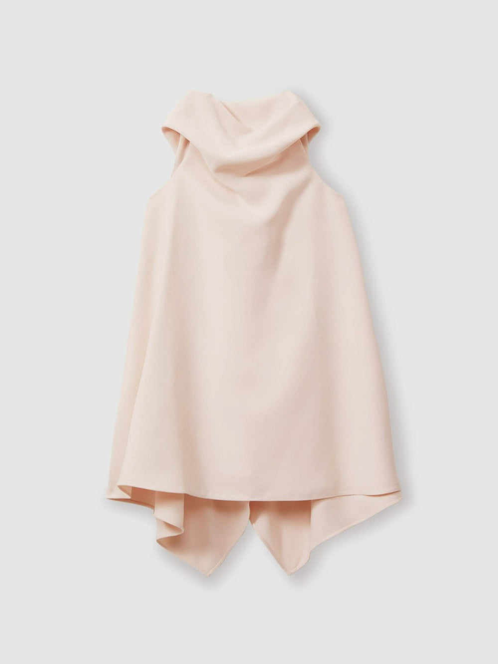 3-9 yrs High-Neck Drape Back Dress Pink | Children & Baby