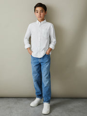3-9 yrs Button Down Oxford Shirt White | Children & Baby