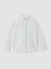 9-13 yrs Button Down Oxford Shirt White | Children & Baby