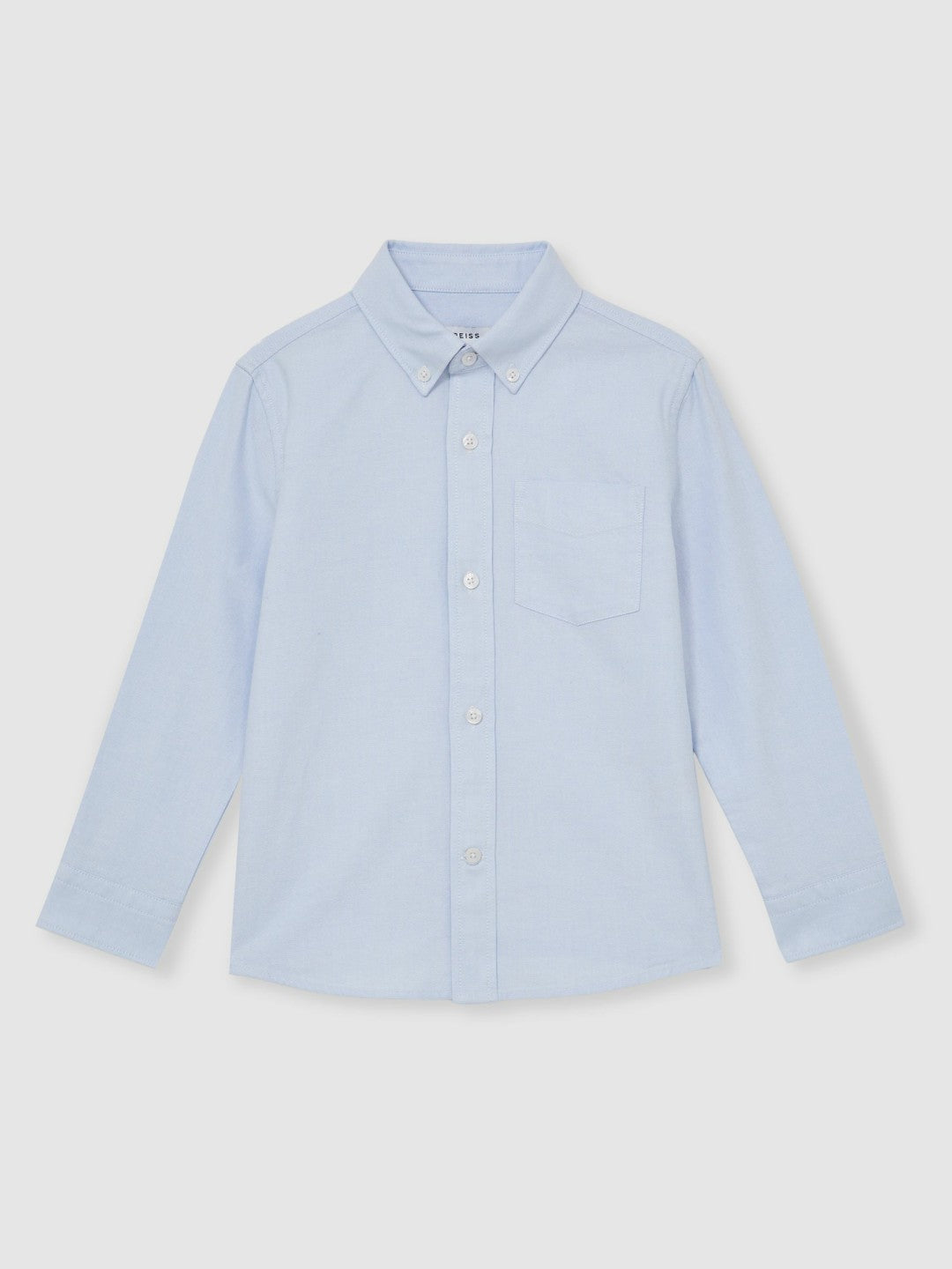 9-13 yrs Button Down Oxford Shirt Soft Blue | Children & Baby