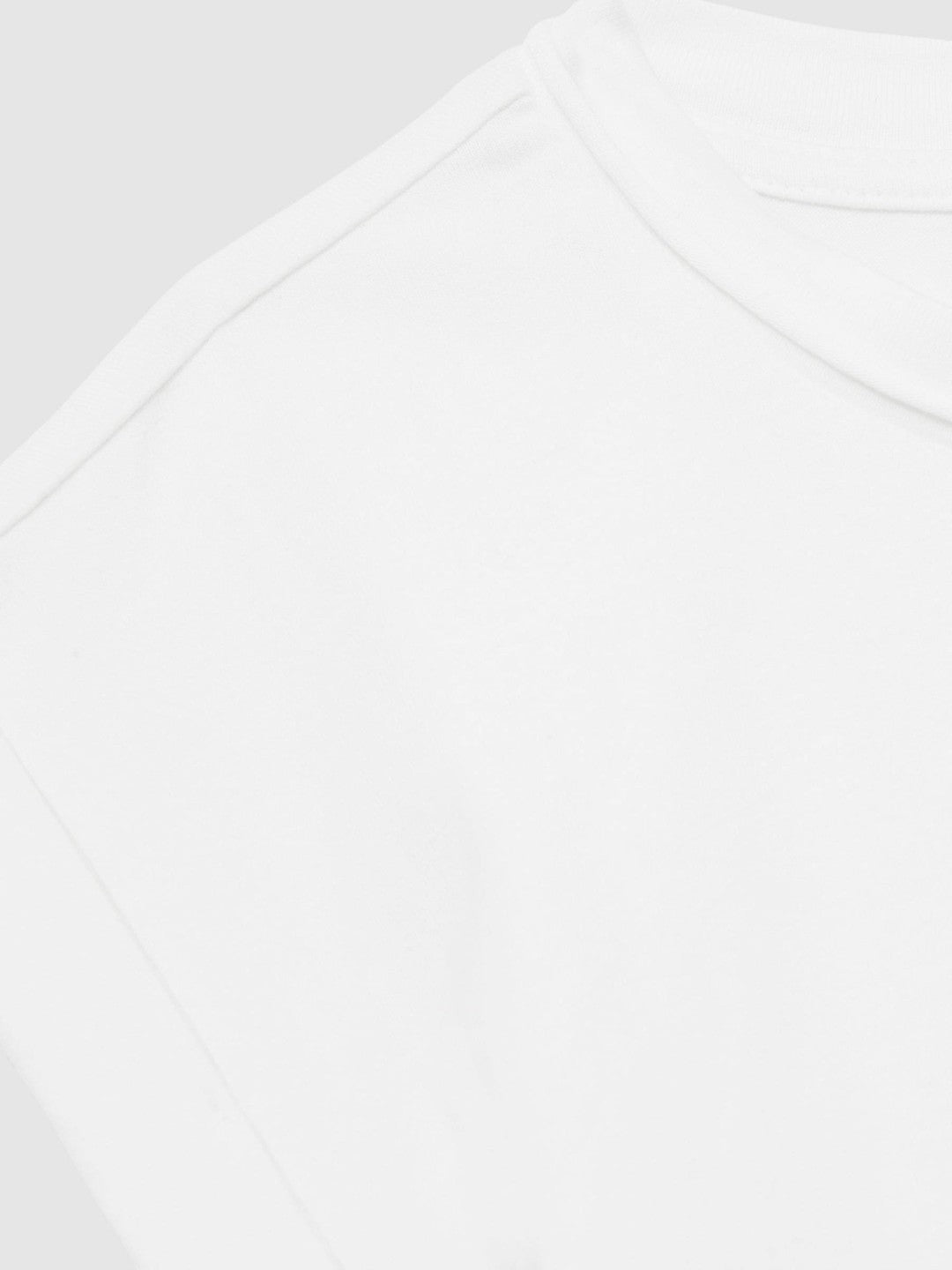 9-13 yrs Cotton-Jersey Cropped T-Shirt White | Children & Baby