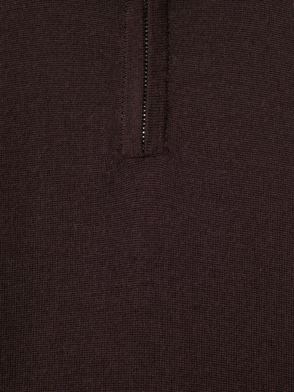 9-13 yrs Merino Wool Half-Zip Funnel Neck Jumper Dark Bordeaux | Children & Baby