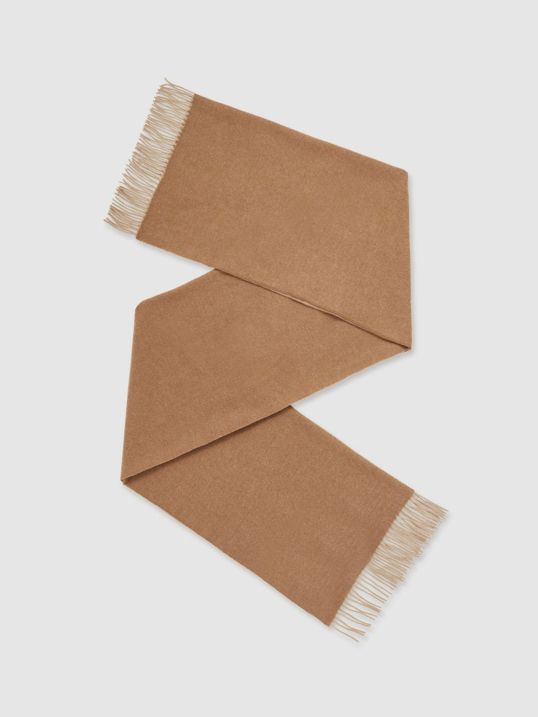 Wool-Cashmere Scarf Biscuit | Women
